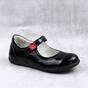 Pantofi usori , de copii , din lac sintetic , cu bareta 2072-NEGRU/F, Culoare (12): Negru, Marime (12): 33 - - Roveli