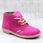 Ghete usoare , pentru copii , din piele naturala , cu talpa cusuta 445-FUCSIA1, Culoare (12): Fucsia, Marime (12): 34 - - Roveli