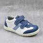 Pantofi sport , pentru copii , din piele naturala  1839-ALB/BLEU, Culoare (12): Alb, Albastru, Marime (12): 27 - - Roveli