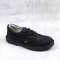Pantofi unisex , pentru copii , din piele naturala , intoarsa  853-NEGRU/W, Culoare (12): Negru, Marime (12): 33 - - Roveli