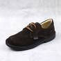 Pantofi unisex , pentru copii , din piele naturala , intoarsa 853-MARO/1, Culoare (12): Maro, Marime (12): 33 - - Roveli