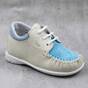 Pantofi " PRIMII PASI ", din piele naturala , moi si usori 370-ALB/BLEU, Culoare (12): Bleu, Marime (12): 35 - - Roveli