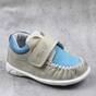 Pantofi " PRIMII PASI ", din piele naturala , moi si usori 369-ALB/BLEU/G, Culoare (12): Bleu, Marime (12): 38 - - Roveli