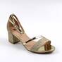 ​Sandale dama , elegante cu reflexii stralucitoare AG-603-GOLD, Culoare (12): Auriu, Marime (12): 35 - - Roveli