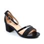 ​Sandale dama , elegante cu reflexii stralucitoare AG-603-BLACK, Culoare (12): Negru, Marime (12): 36 - - Roveli