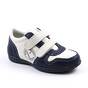 Pantofi sport , pentru copii , din piele naturala , cu talpa cusuta 3251-BLEUMARIN/ALB, Culoare (12): Bleumarin, Marime (12): 33 - - Roveli