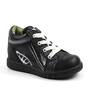 Ghete sport pentru copii , din piele naturala 3234-NEGRU/MULTICOLOR/11, Culoare (12): Negru, Marime (12): 24 - - Roveli