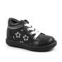 Ghete sport pentru copii , din piele naturala 3234-NEGRU/MULTICOLOR/1, Culoare (12): Gri + Negru, Marime (12): 25 - - Roveli