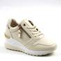 ​Sneakers casual de dama, cu platforma si accente aurii CFD-112-BEIGE, Culoare (12): Bej, Marime (12): 41 - - Roveli