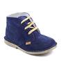 Ghete usoare , pentru copii , din piele naturala , cu talpa cusuta 445-NAVY/X, Culoare (12): Bleumarin, Marime (12): 25 - - Roveli