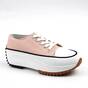 ​Sneakers de dama, din denim, potriviti stilului casual M5319-PINK, Culoare (12): Roz, Marime (12): 39 - - Roveli