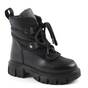 Cizme imblanite de zapada , cu platforma XH2306-BLACK, Culoare (12): Negru, Marime (12): 40 - - Roveli