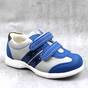 Pantofi sport , pentru copii , din piele naturala 3229-ALBASTRU/ALB/MC, Culoare (12): Bleumarin, Marime (12): 27 - - Roveli