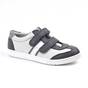 Pantofi casual ,unisex , pentru copii , din piele naturala 3229-ALB/GRI/G, Culoare (12): ALB/GRI, Marime (12): 34 - - Roveli