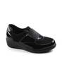 ​Pantofi dama cu platforma , cu banda elastica , stralucitoare 216-BLACK, Culoare (12): Negru, Marime (12): 41 - - Roveli