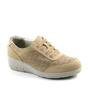Pantofi dama cu platforma , perforati , cu sireturi elastice 223-BEIGE, Culoare (12): Bej, Marime (12): 41 - - Roveli