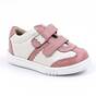 Pantofi sport , pentru copii , din piele naturala , PRIMII PASI  1839-ALB/ROZ/7, Culoare (12): Roz, Marime (12): 20 - - Roveli