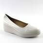 Pantofi comozi , de dama , cu platforma , lacuiti  LDY-31-8-WHITE, Culoare (12): Alb, Marime (12): 35** - - Roveli