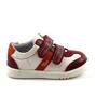 Pantofi sport , pentru copii , din piele naturala , PRIMII PASI  3229-ALB/ROSU/X, Culoare (12): ALB/ROSU, Marime (12): 22 - - Roveli