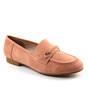 ​Mocasini usori de dama , cu accesoriu auriu A10505-PINK, Culoare (12): Roz, Marime (12): 37 - - Roveli