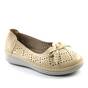 Pantofi comozi de dama , perforati GG3-BEIGE, Culoare (12): Bej, Marime (12): 39* - - Roveli