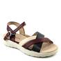 Sandale usoare de dama ,cu barete impletite Y123-RED, Culoare (12): VISINIU/BEJ/NEGRU, Marime (12): 38 - - Roveli
