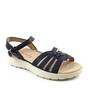 Sandale usoare de dama ,cu barete impletite Y126-BLUE, Culoare (12): Bleumarin, Marime (12): 38 - - Roveli