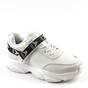 Pantofi sport pentru copii cu talpa usoara C10591-7-WHITE, Culoare (12): ALB/NEGRU, Marime (12): 35 - - Roveli