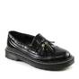 ​Pantofi  casual de dama cu ciucuri A10065-BLACK/X, Culoare (12): Negru, Marime (12): 36 - - Roveli