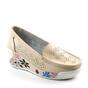 ​Pantofi de dama , cu platforma , din piele naturala  WKS05-BEIGE/X, Culoare (12): Bej, Marime (12): 37 - - Roveli