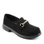 Pantofi de dama , comozi si usori , cu accesoriu auriu D4-BLACK/AP, Culoare (12): Negru, Marime (12): 36* - - Roveli