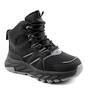 Ghete sport , imblanite , pentru copii , cu talpa groasa C40359-BLACK, Culoare (12): NEGRU/GRI, Marime (12): 32 - - Roveli