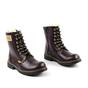 Bocanci  imblaniti , pentru copii , din piele naturala 3187-BORDO/XX, Culoare (12): Bordo, Marime (12): 30 - - Roveli