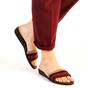​Papuci de dama, multicolori, cu talpa joasa PP50-BEJ, Culoare (12): Multicolor, Marime (12): 39* - - Roveli
